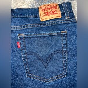 Levi's Dark Blue Denim Jeans
